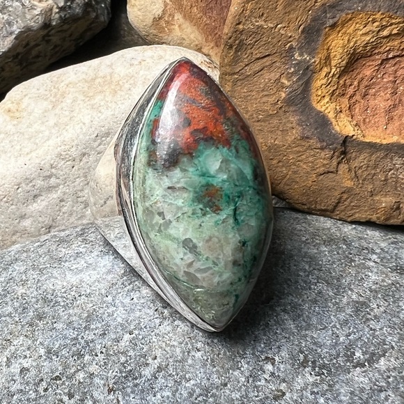 Hand Crafted Other - Cuprite mens size 9 ring